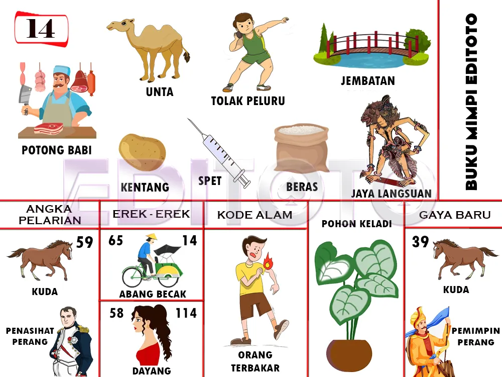 buku mimpi erek erek togel 14